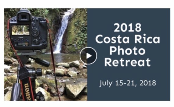 costa rica photo retreat video 2018 card