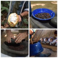Costa Rica cacao making