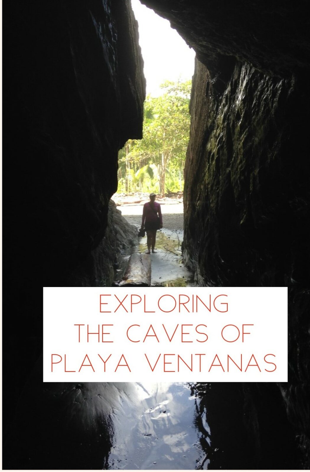 Exploring caves playa ventanas