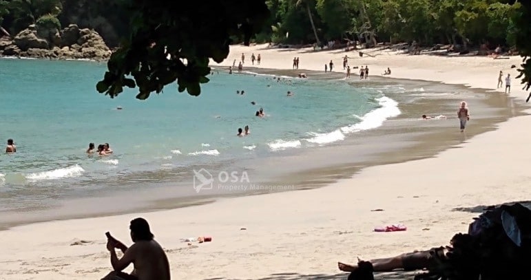 Beach manuel antonio national park