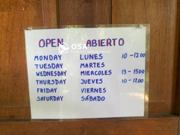 ojochal library hours of operation