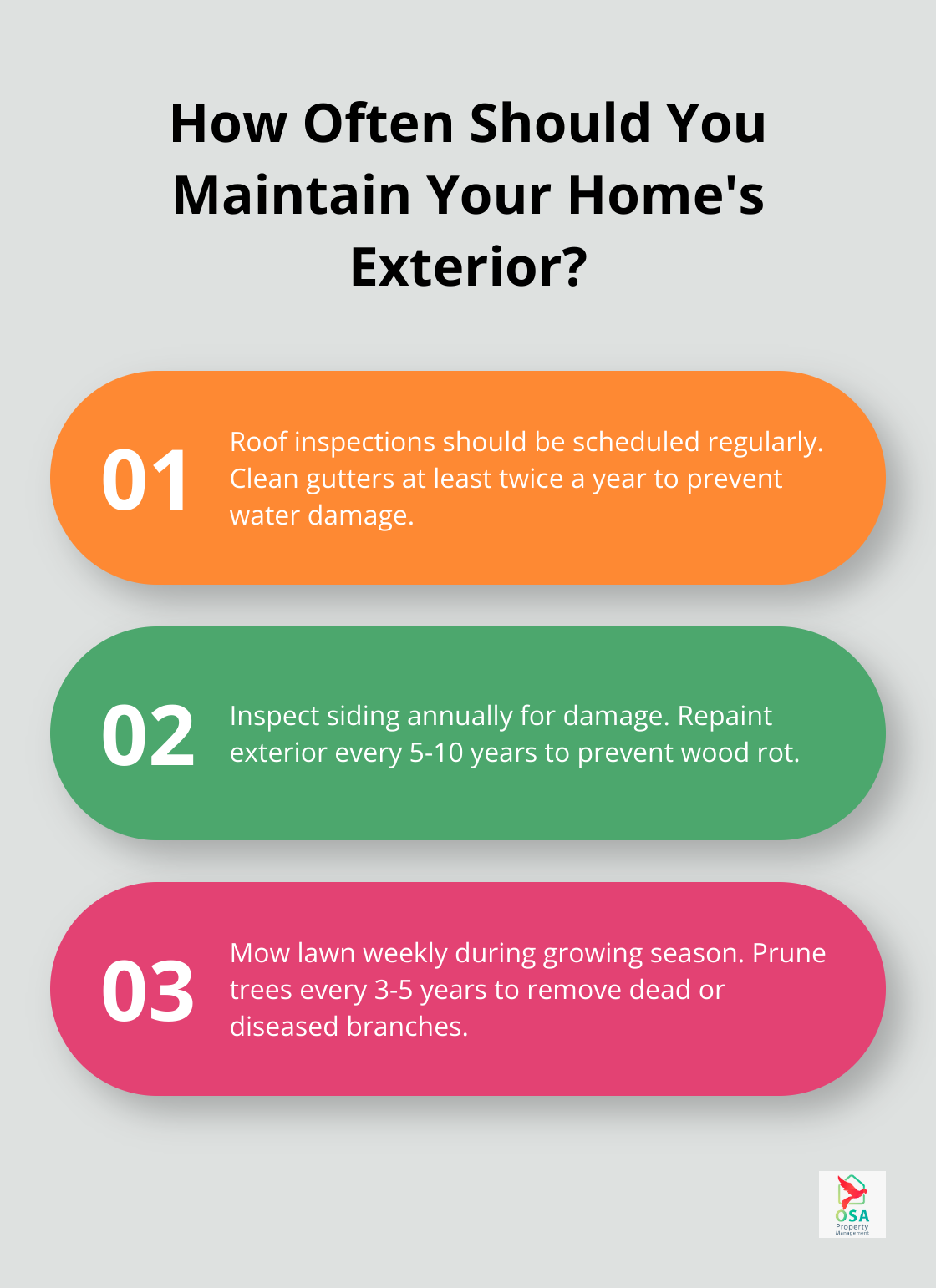 Fact - How Often Should You Maintain Your Home's Exterior?