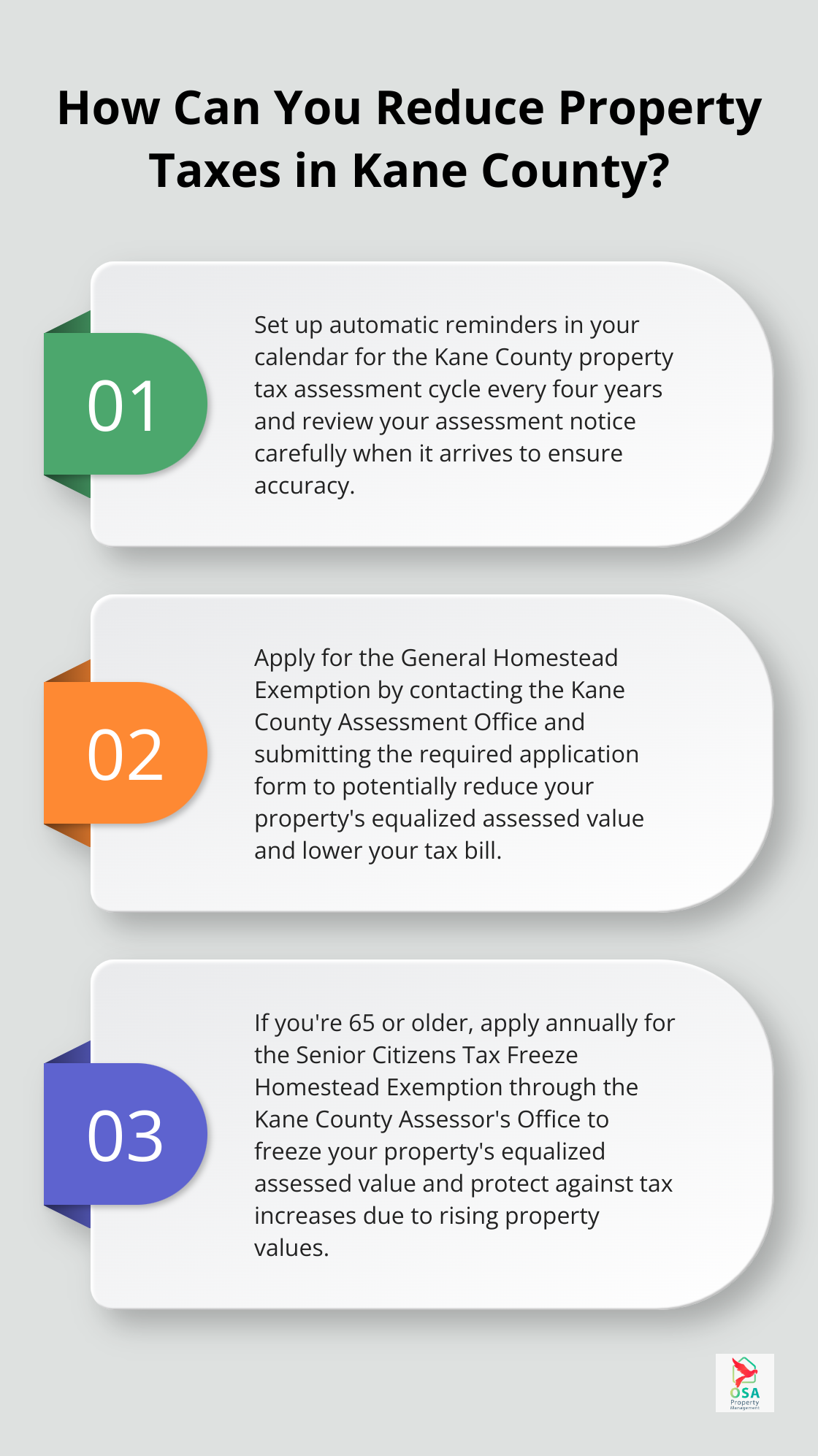 Fact - How Can You Reduce Property Taxes in Kane County?