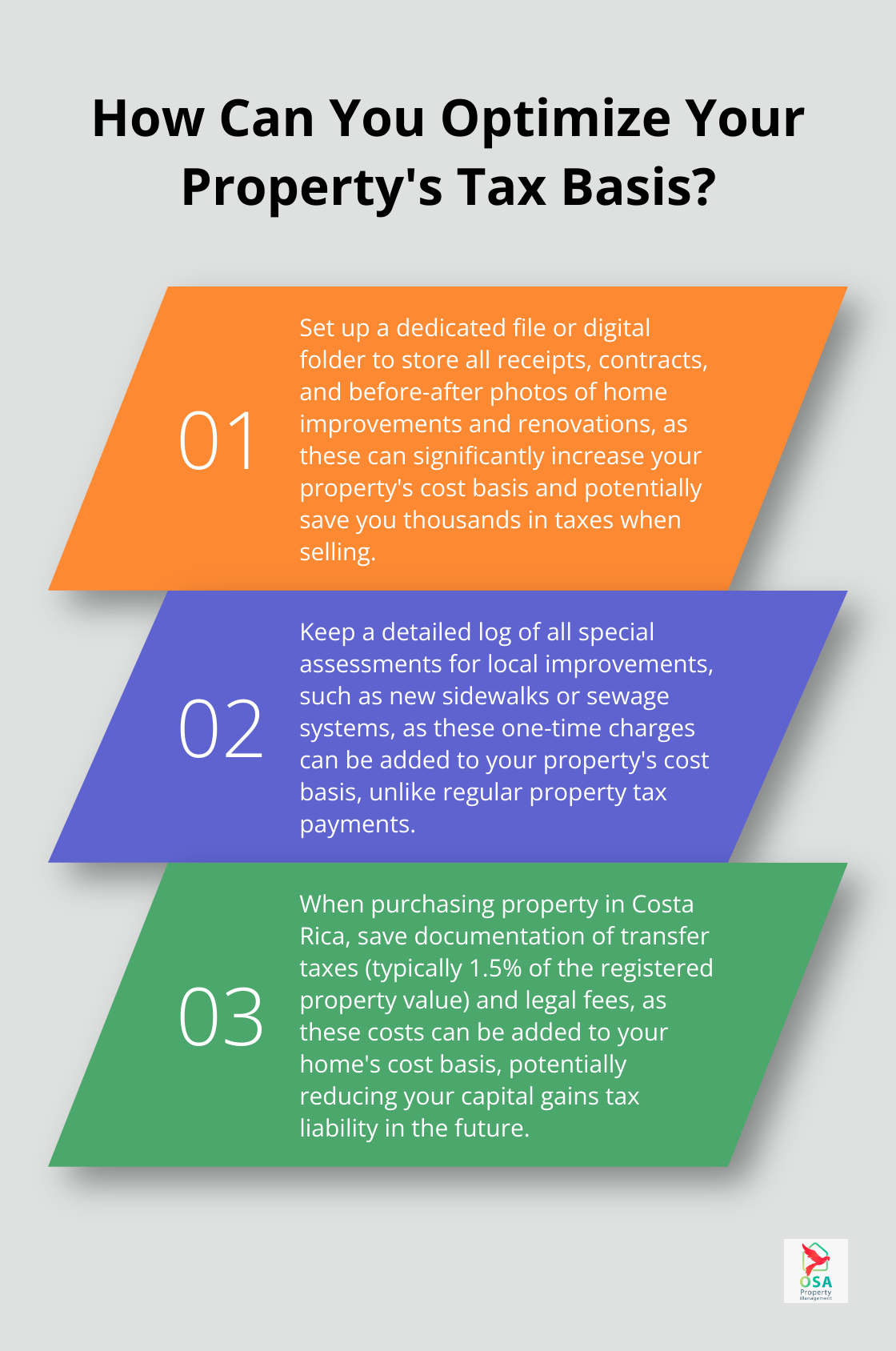 Fact - How Can You Optimize Your Property's Tax Basis?