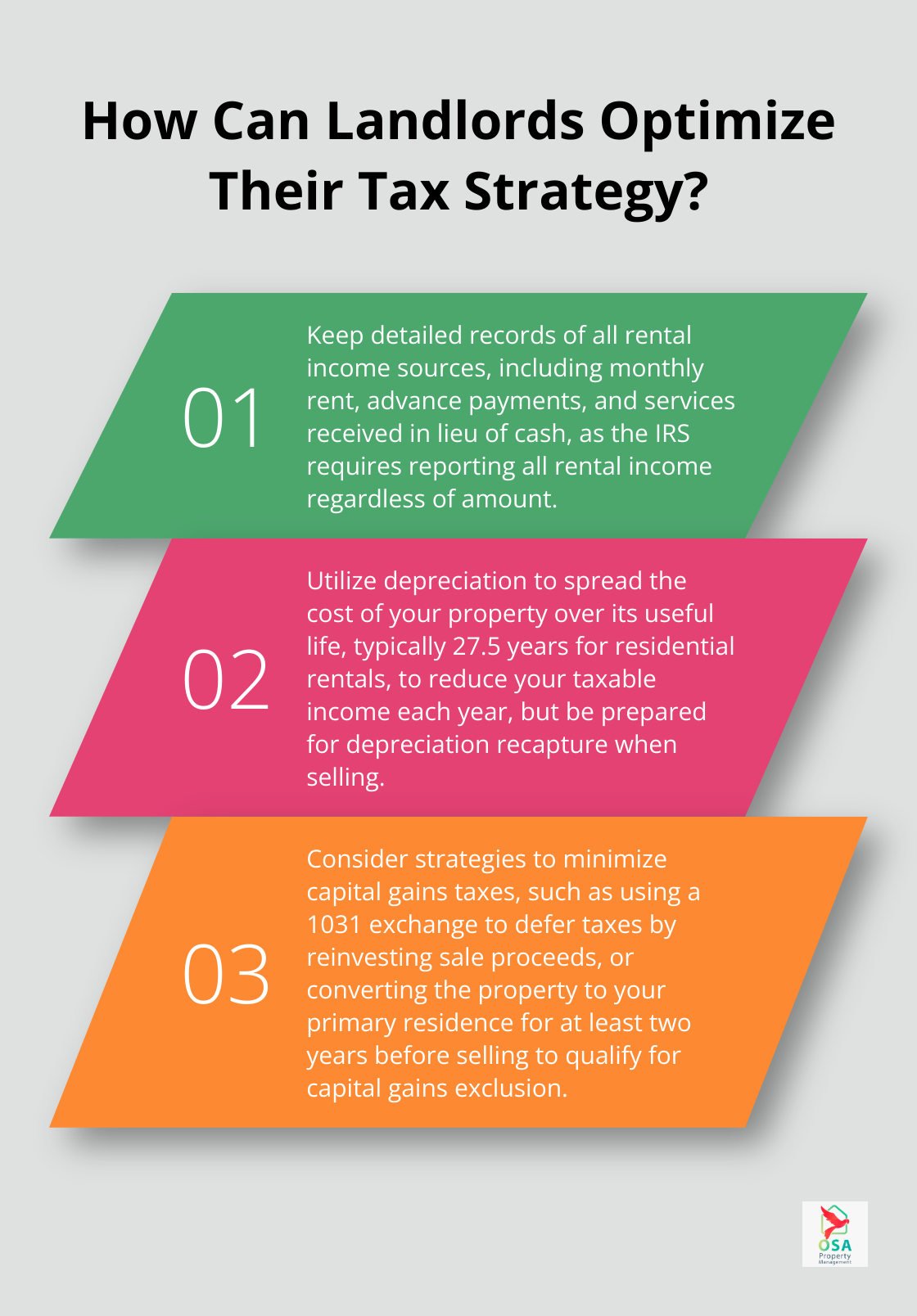 Infographic: How Can Landlords Optimize Their Tax Strategy? - owning a rental property and taxes