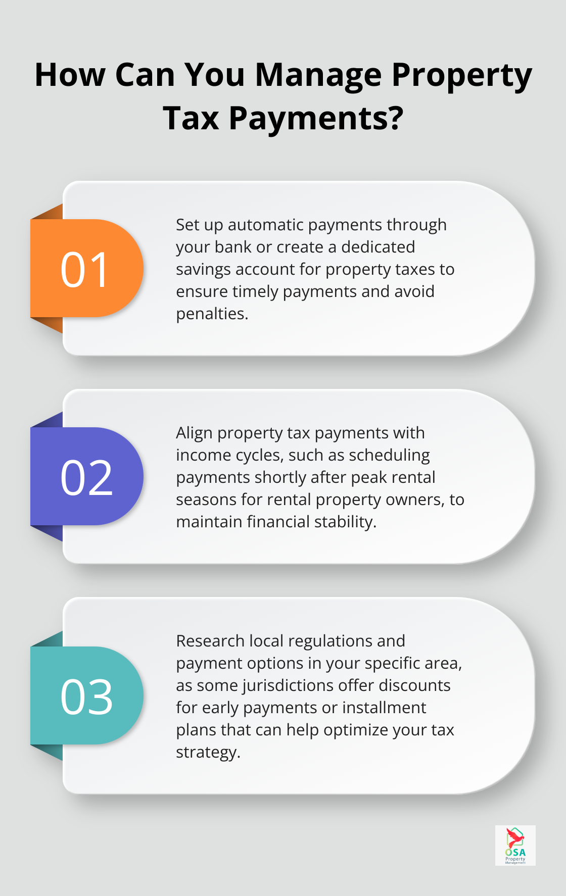 Infographic: How Can You Manage Property Tax Payments?