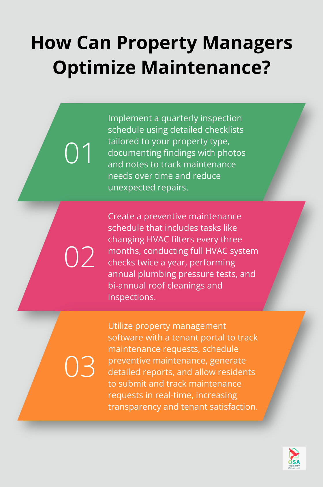 Infographic: How Can Property Managers Optimize Maintenance? - property management building maintenance