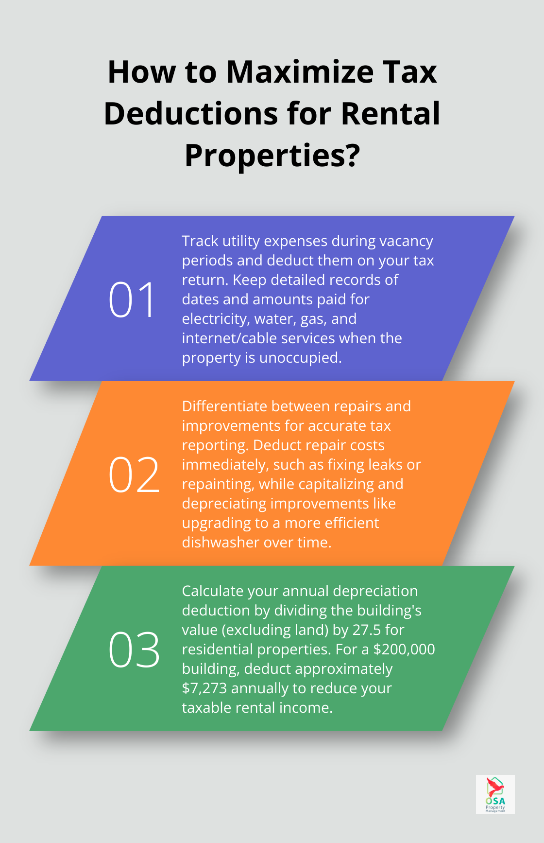 Infographic: How to Maximize Tax Deductions for Rental Properties? - rental property and tax deductions