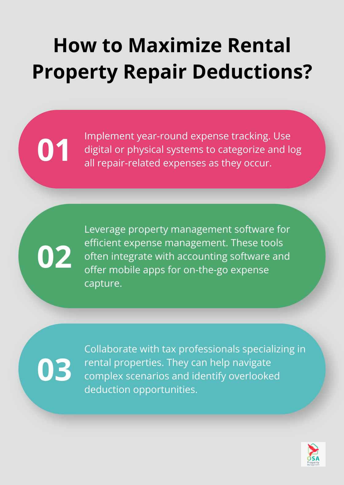 Infographic: How to Maximize Rental Property Repair Deductions?