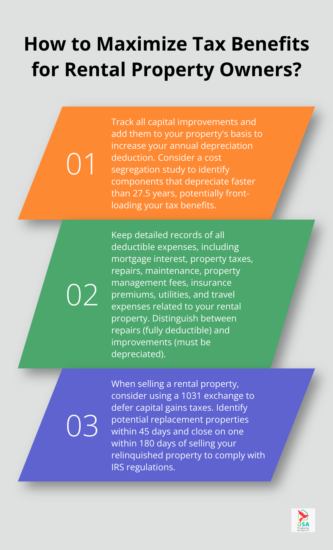 Infographic: How to Maximize Tax Benefits for Rental Property Owners?