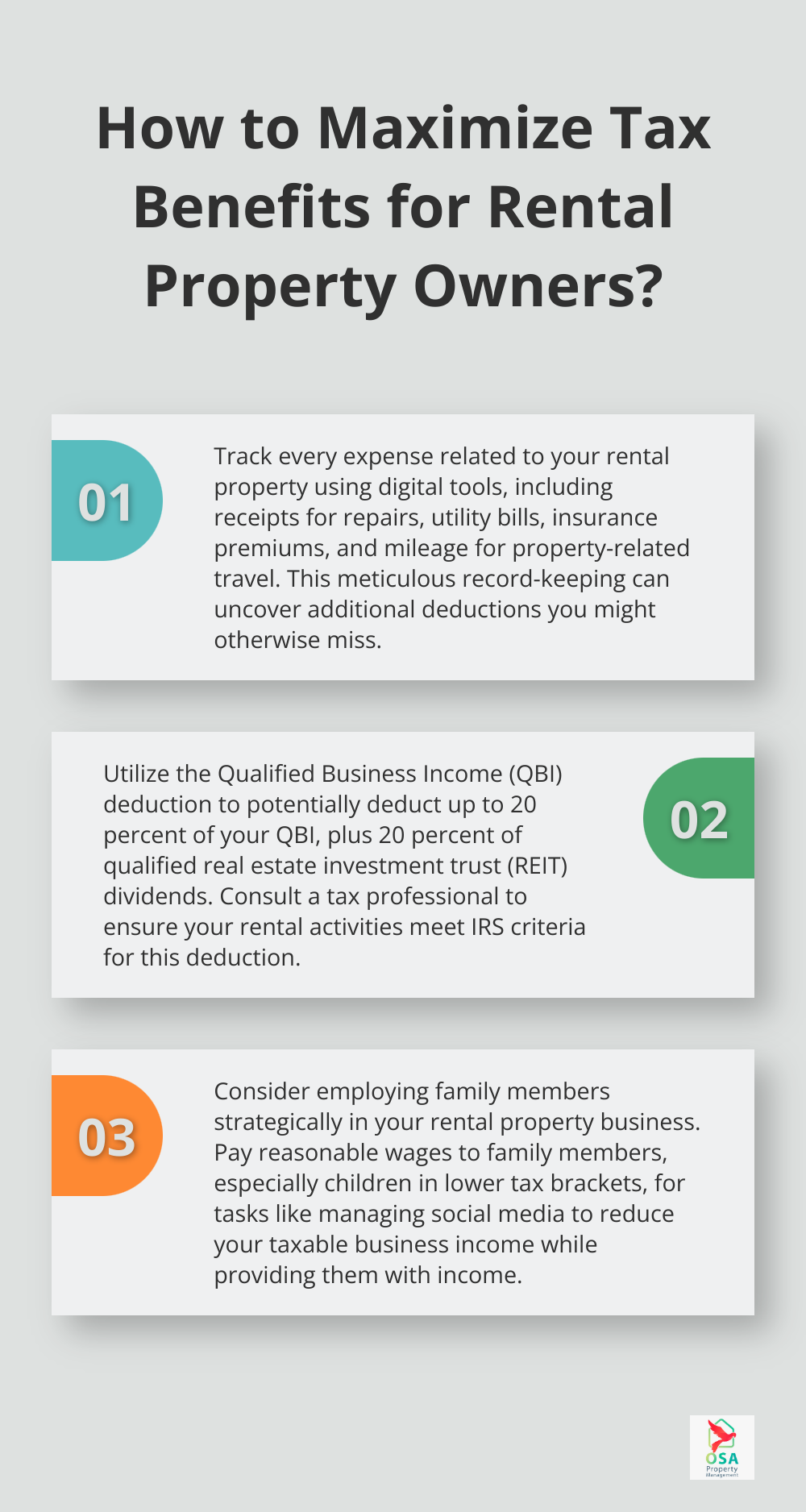 Infographic: How to Maximize Tax Benefits for Rental Property Owners?