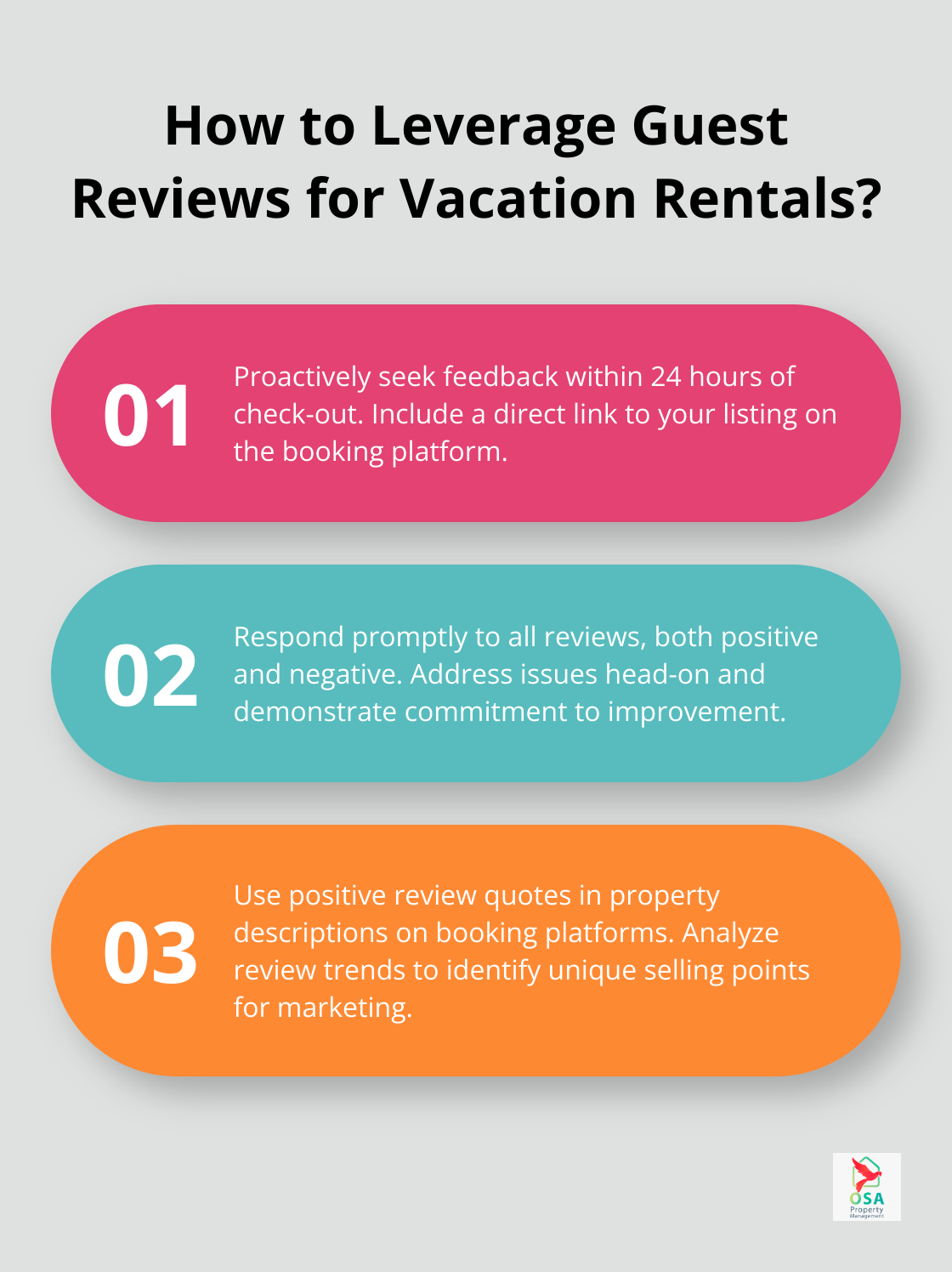 Infographic: How to Leverage Guest Reviews for Vacation Rentals? - vacation property management services reviews