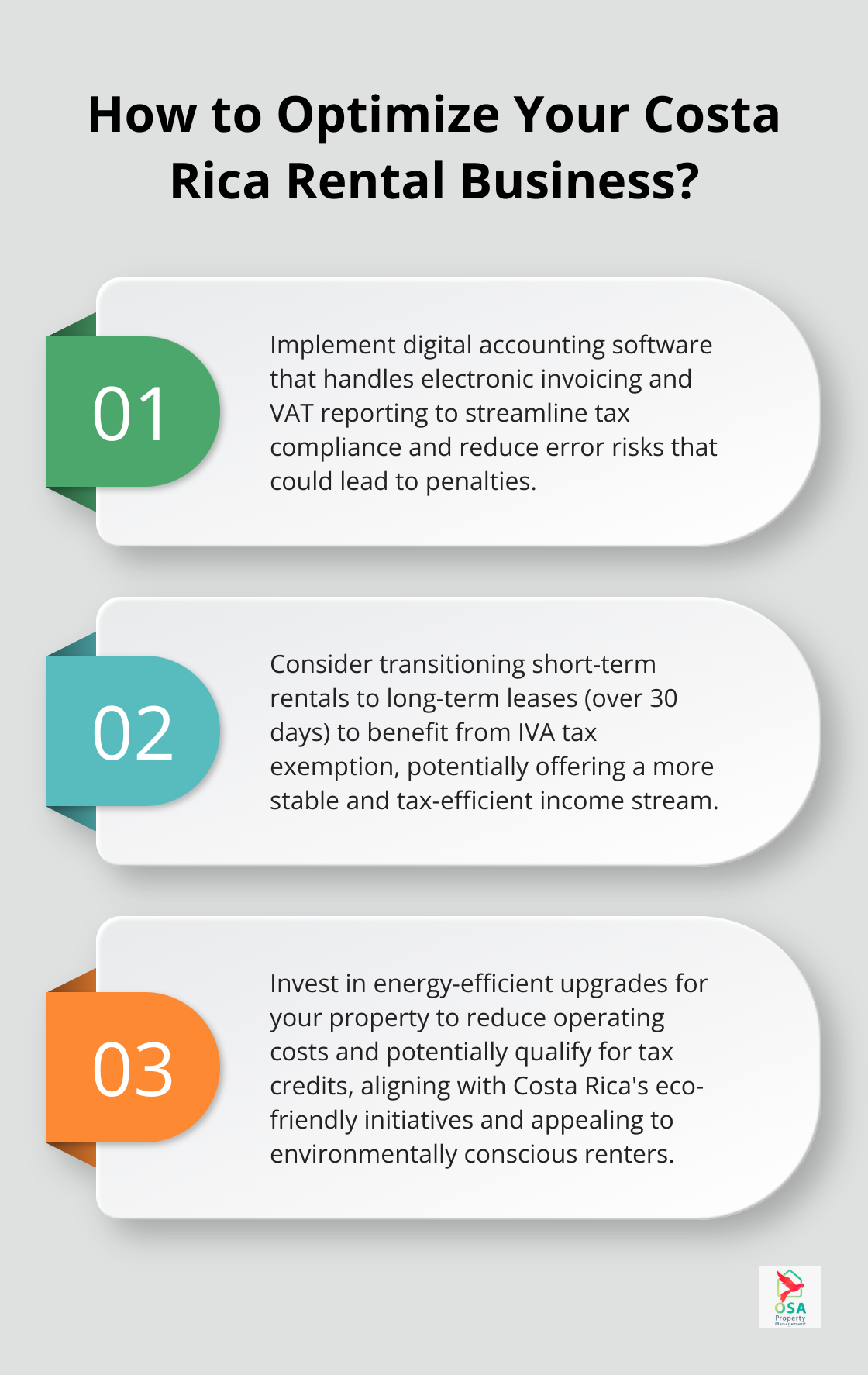 Infographic: How to Optimize Your Costa Rica Rental Business?