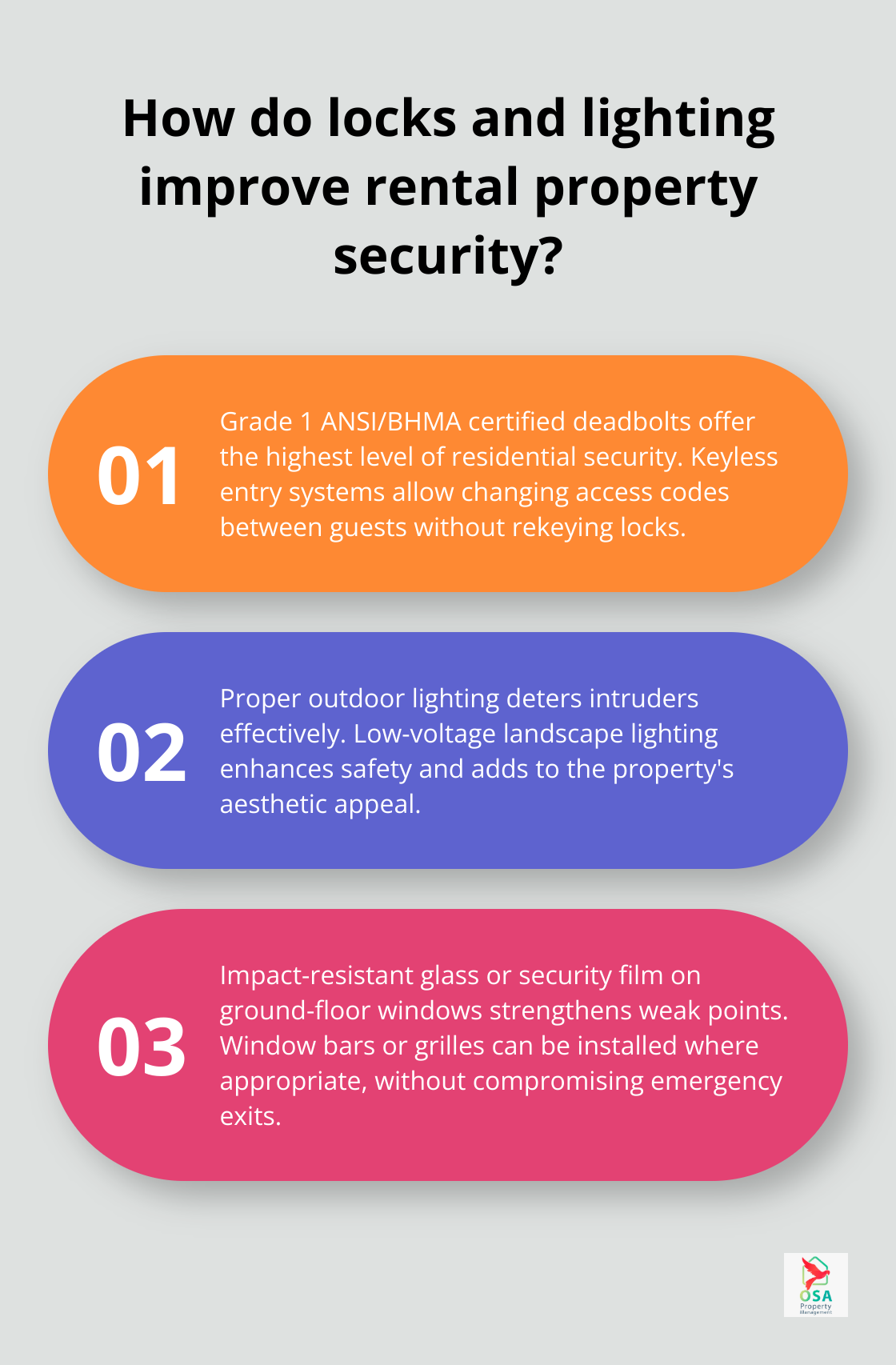 Infographic: How do locks and lighting improve rental property security?