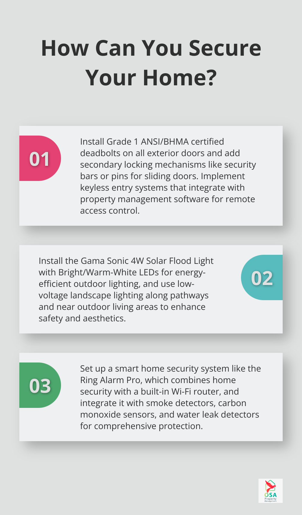 Infographic: How Can You Secure Your Home?