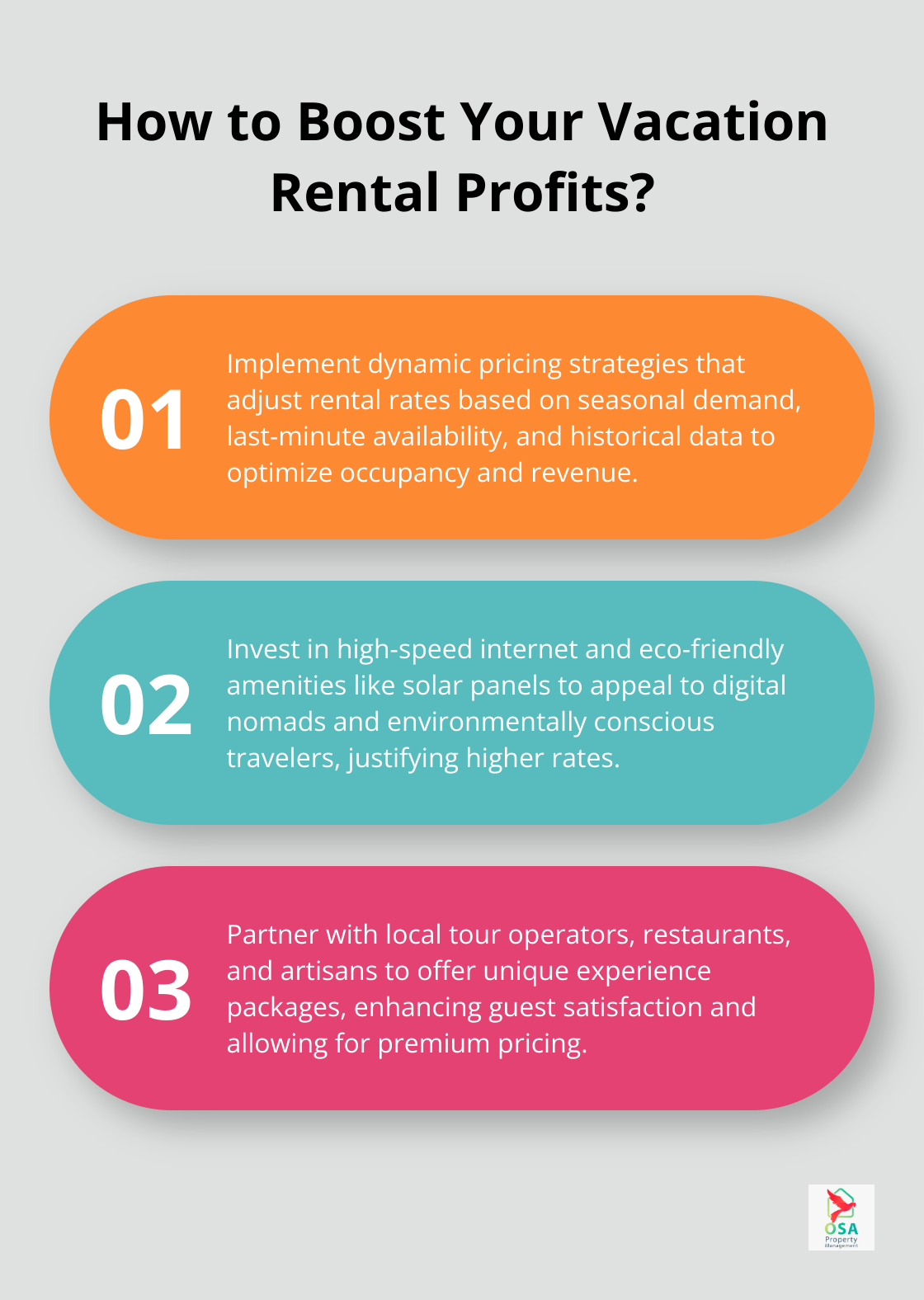 Infographic: How to Boost Your Vacation Rental Profits? - Rental income