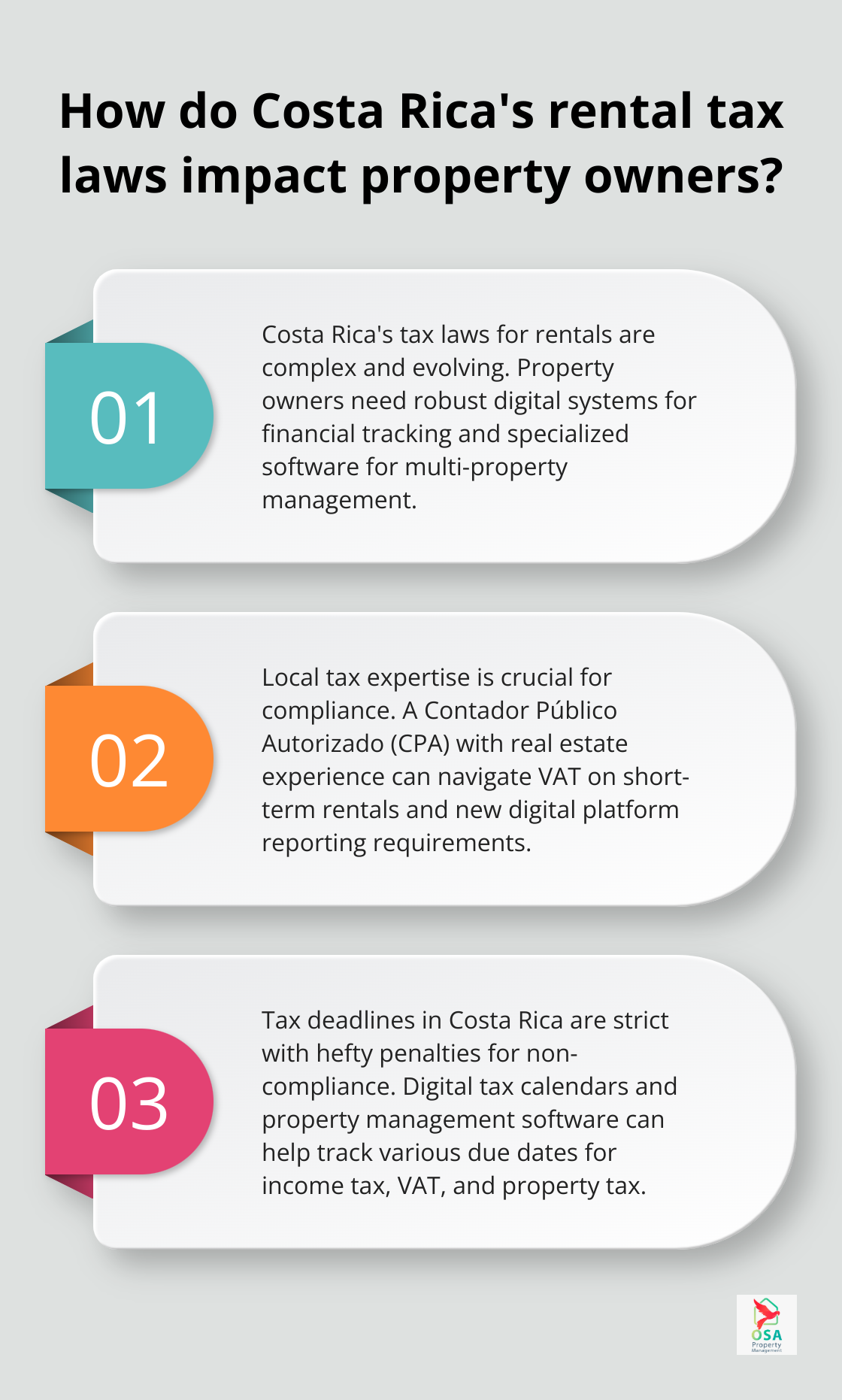 Infographic: How do Costa Rica's rental tax laws impact property owners?