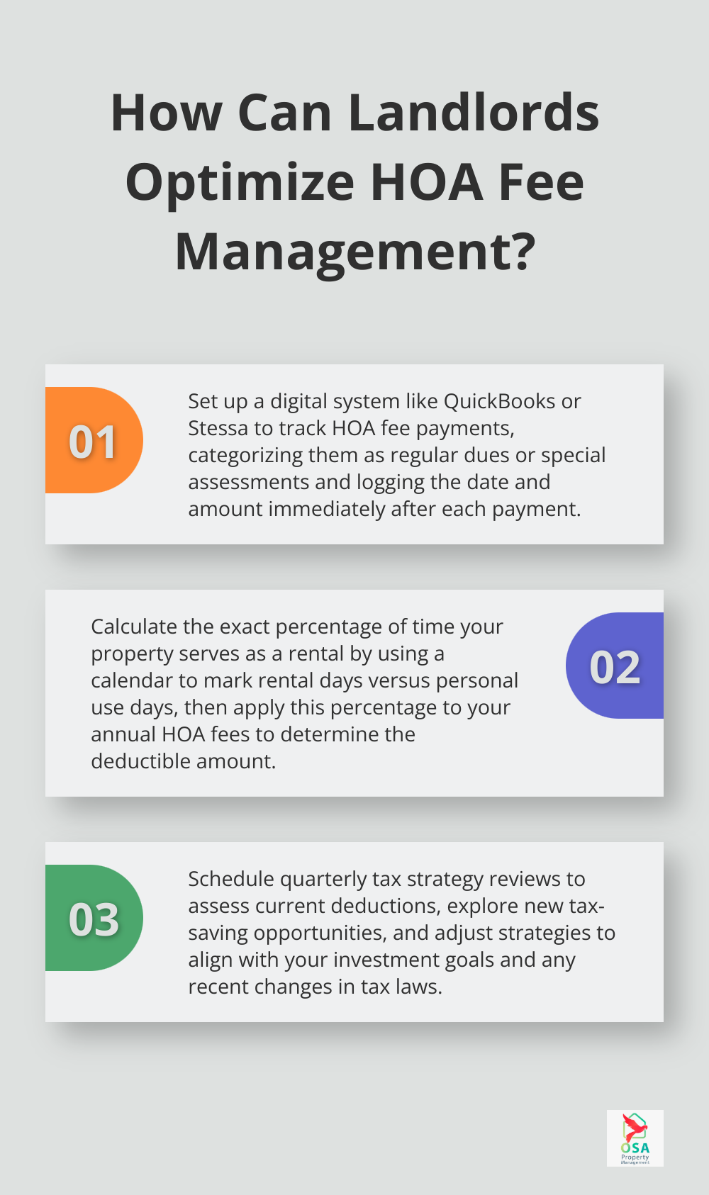 Infographic: How Can Landlords Optimize HOA Fee Management? - hoa fees rental property tax deductible