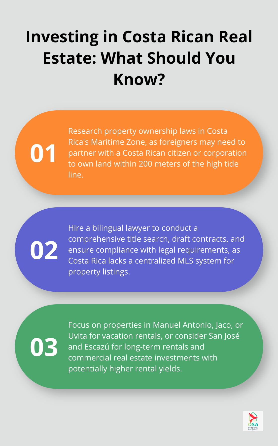 Infographic: Investing in Costa Rican Real Estate: What Should You Know? - pros and cons of buying property in costa rica