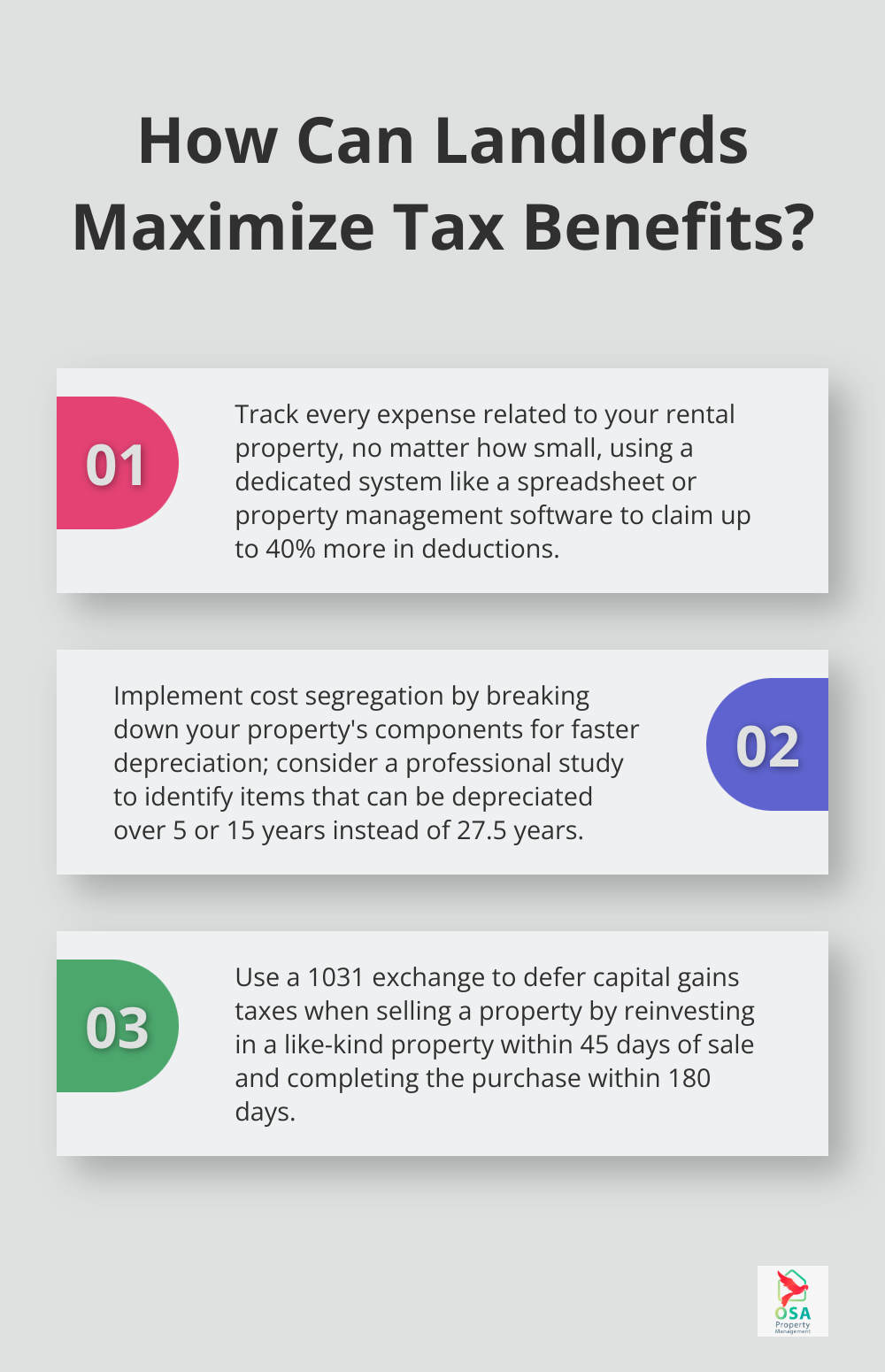 Infographic: How Can Landlords Maximize Tax Benefits? - rental property tax deductions