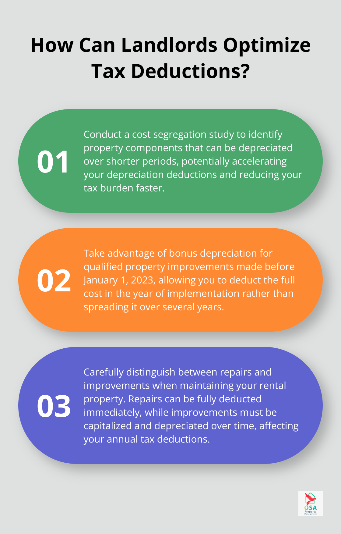 Infographic: How Can Landlords Optimize Tax Deductions? - rental property tax depreciation