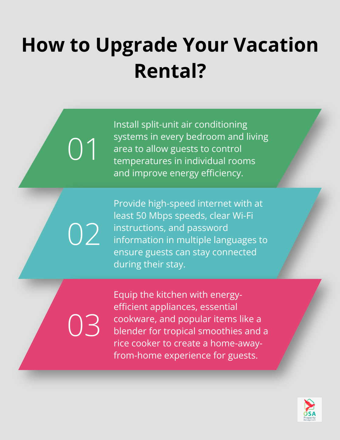 Infographic: How to Upgrade Your Vacation Rental?