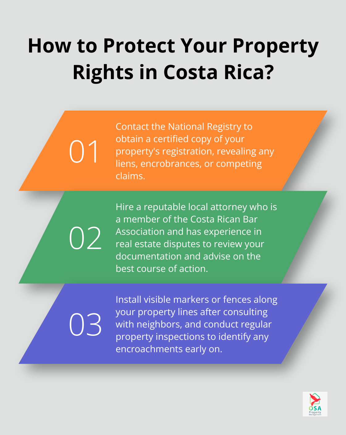 Infographic: How to Protect Your Property Rights in Costa Rica?