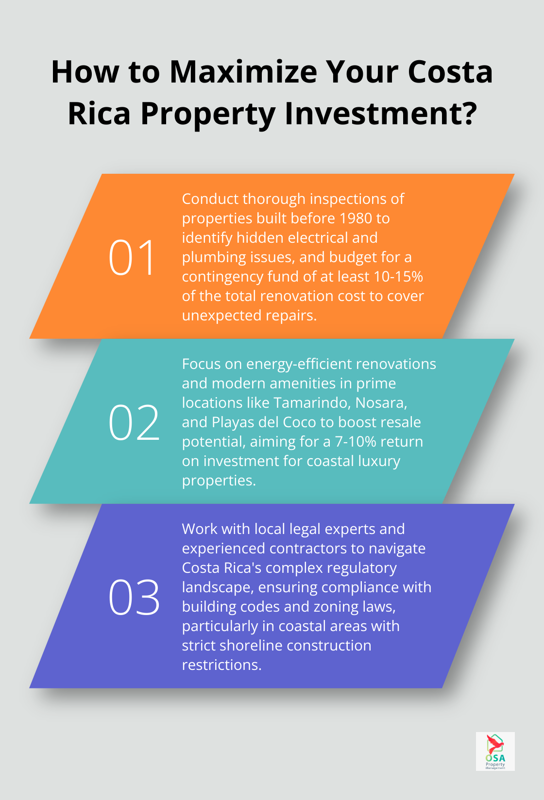 Infographic: How to Maximize Your Costa Rica Property Investment?