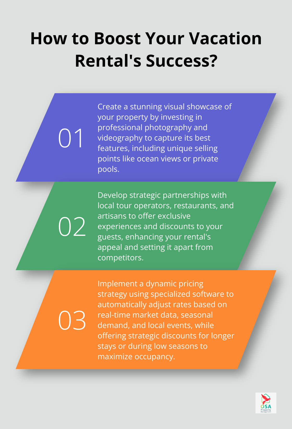 Infographic: How to Boost Your Vacation Rental's Success? - Vacation rental marketing