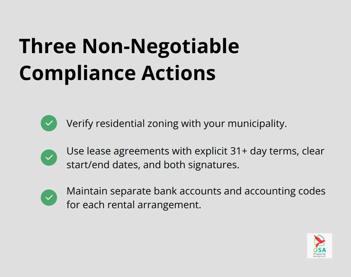 Checklist of the three essential steps to secure VAT exemptions on Costa Rican rentals.