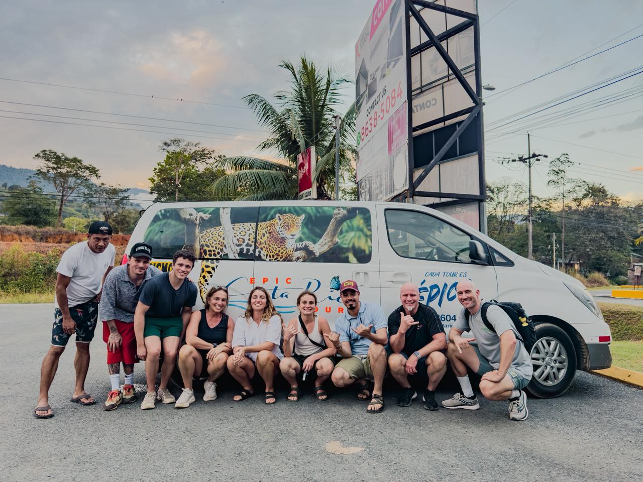 Epic Costa Rica Tours group