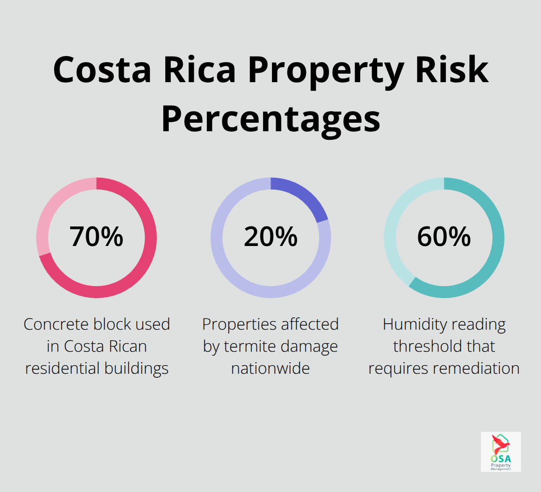 Key percentages that impact property inspections in Costa Rica