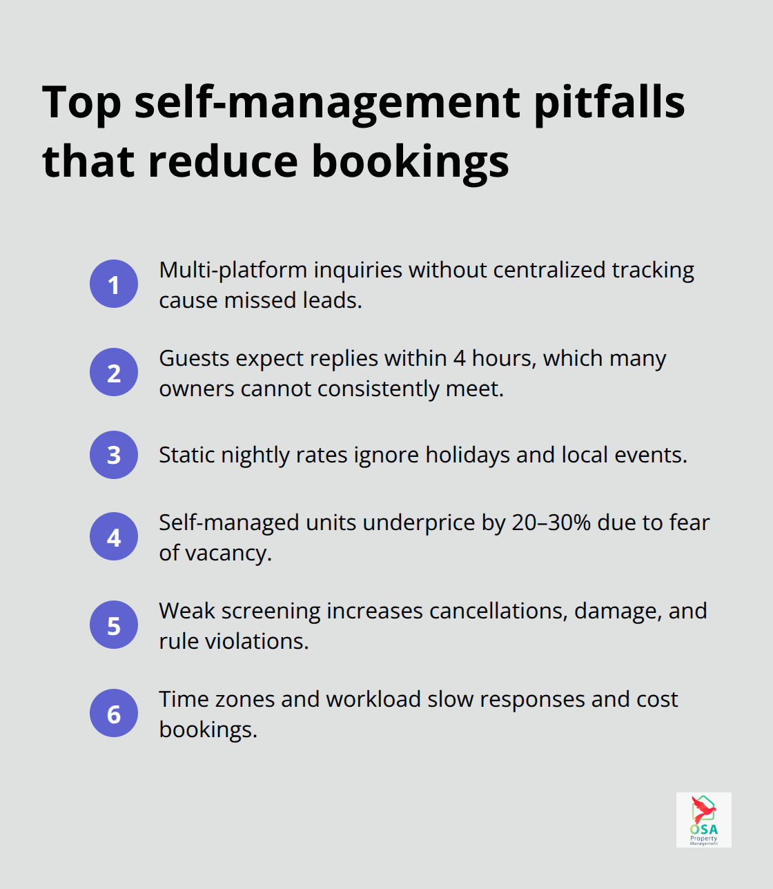 Key mistakes owners make when self-managing Uvita hotel condos - Uvita hotel condo management